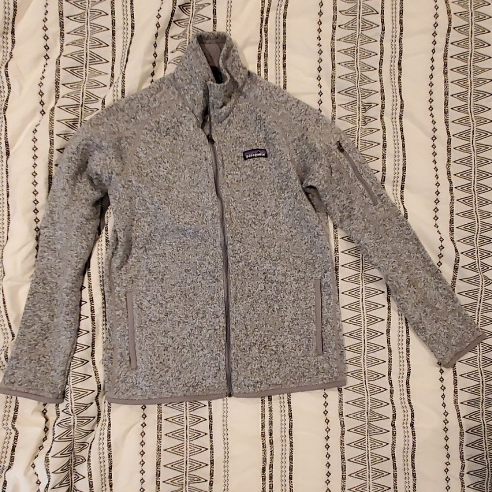 Gray PATAGONIA Better Sweater Fleece Jacket